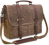 Mens Messenger Bag Waterproof Vintage Brown